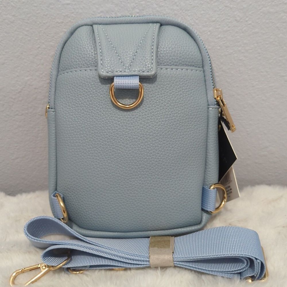 "Solstice" Convertible‎ Crossbody by Kedzie Sky Blue NWT - Picture 2 of 5